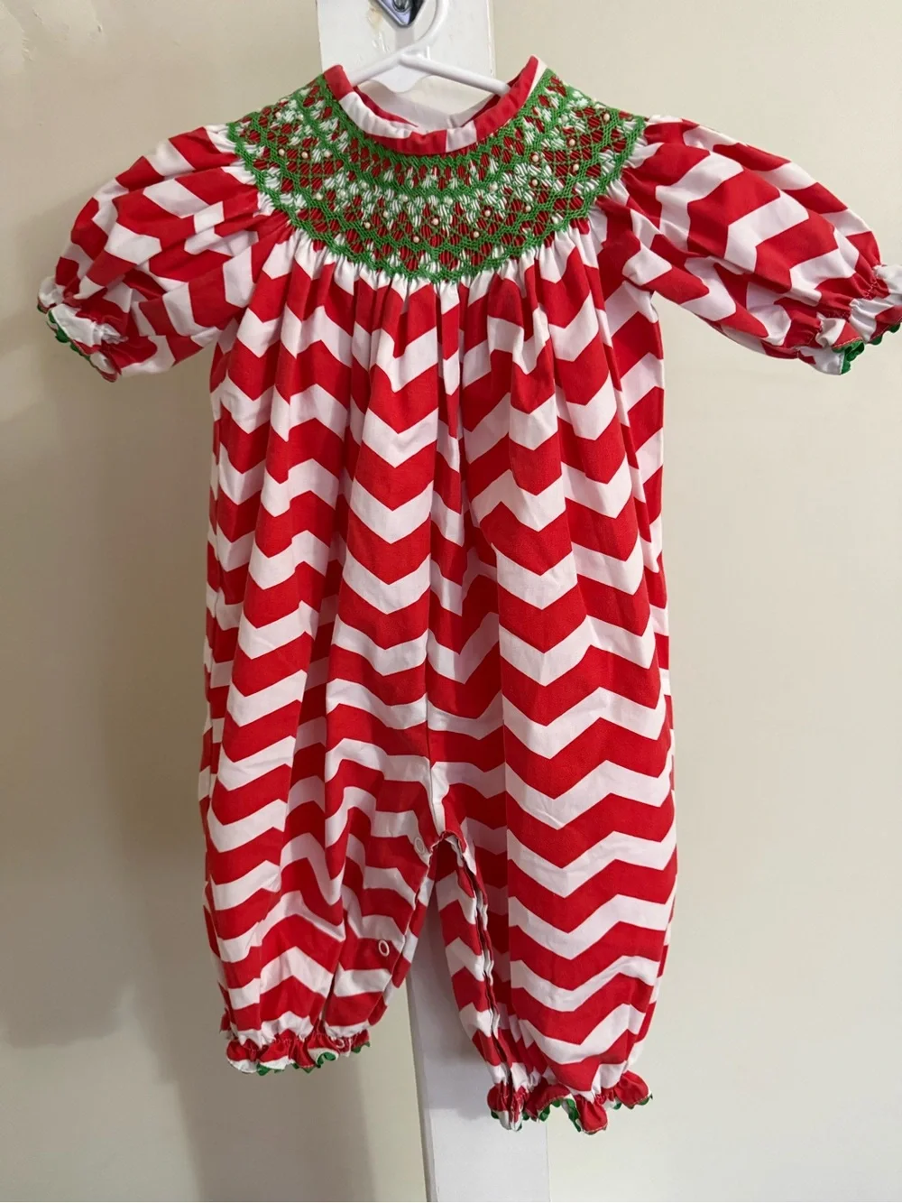 Stelly Belly Smocked Bubble Romper